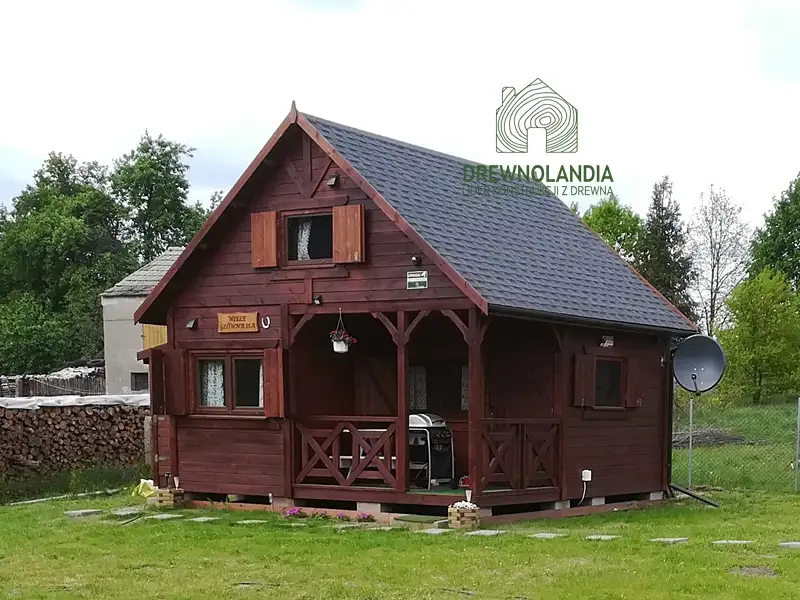 Taras drewniany domek drewnolandia warszawa