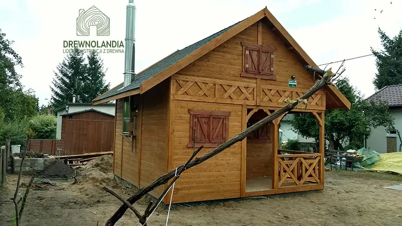 Caloroczne domki ogrodowe
