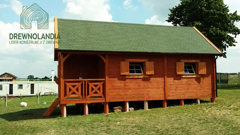 Domek modułowy W8X1 pod wynajem 8m x 4m - z możliwością rozbudowy