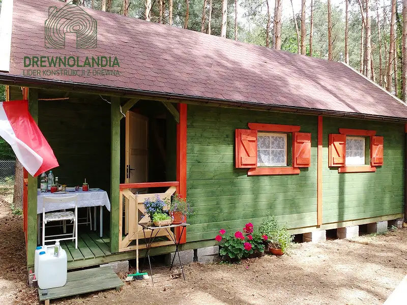 Domek modułowy W8X1 pod wynajem 8m x 4m - z możliwością rozbudowy