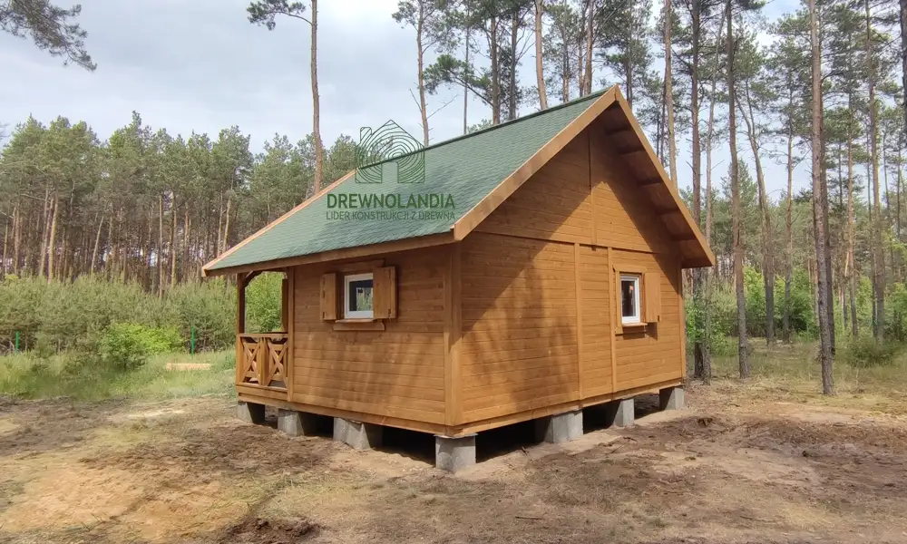 Rekreacyjny domek CRA4 35m² Drewnolandia – przestrzeń dla całej rodziny