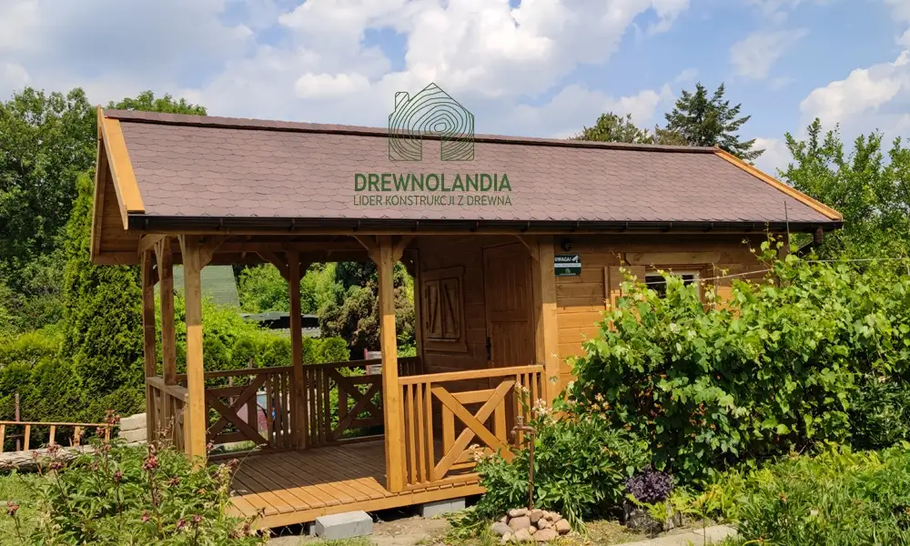 Bolesław - domek drewniany na działkę, wymiary 6x3 m