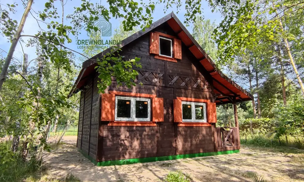 Domek Mieszko II 5m x 5m  + taras boczny 1,5x5m