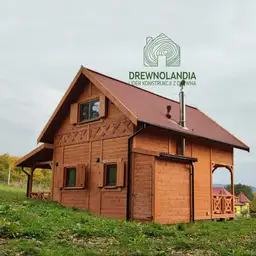 CRK14 – drewniany domek całoroczny i rekreacyjny 51 m²