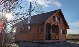 Drewniany domek CRA4 – stylowa przestrzeń na każdą porę roku