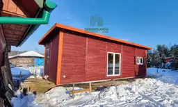 Rekreacyjny domek CRA5 z Drewnolandii – całoroczny komfort na 35 m²