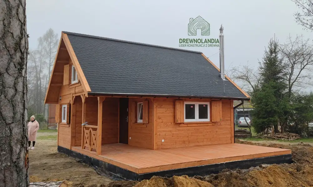 Domek mieszkalny całoroczny CRA1 PLUS - WT2021 - 25 m² 