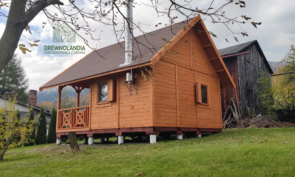 Domek mieszkalny całoroczny CRA1 PLUS - WT2021 - 25 m² 