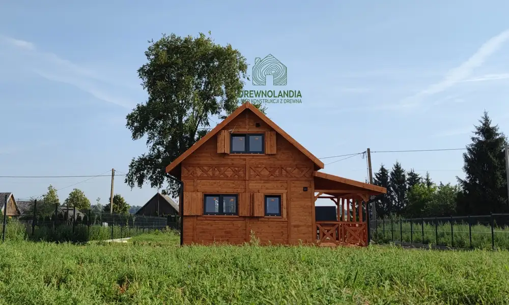 Domek rekreacyjny całoroczny CRP6 - 35m²