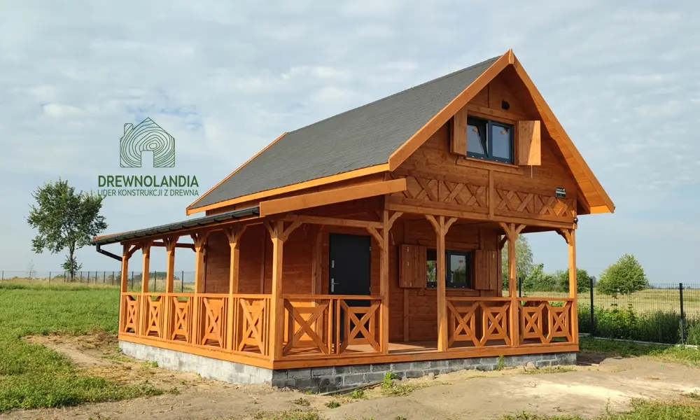 Domek rekreacyjny całoroczny CRP6 - 35m²