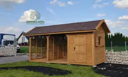 Wiata Wiktoria - 6x2m, drewutnia  - zdjęcie 12