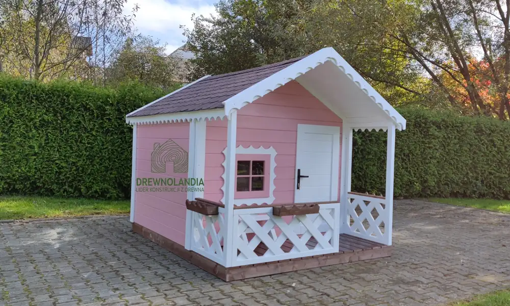 Drewniany Domek Dla Dzieci Kitty III - 2,8x2m