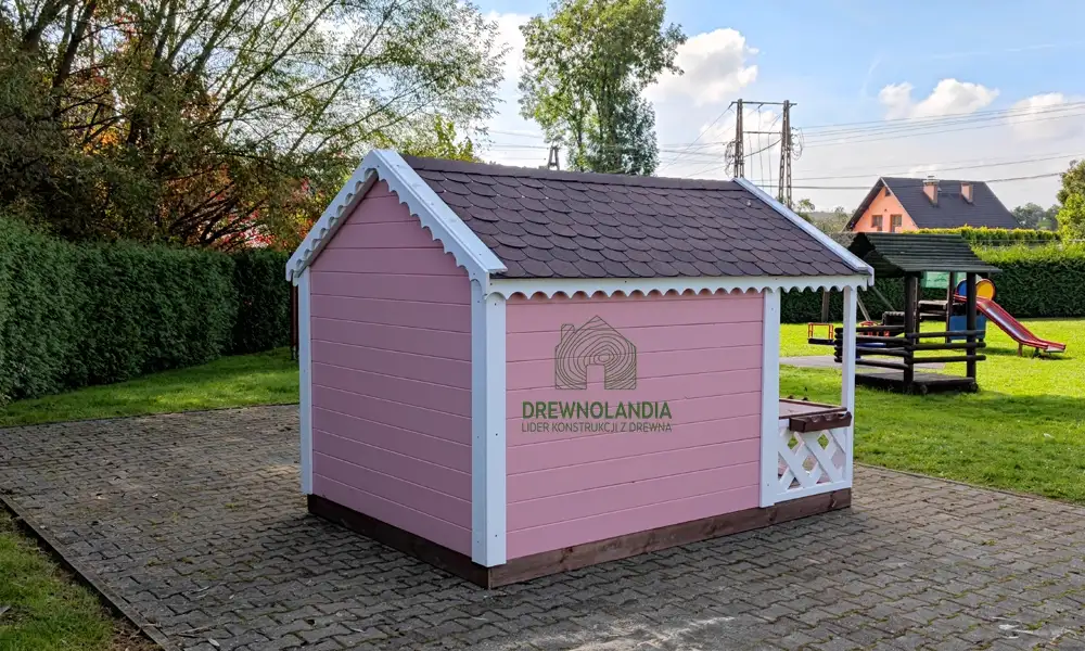Drewniany Domek Dla Dzieci Kitty III - 2,8x2m