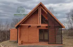 Domek rekreacyjny CRA10 na działkę – całoroczny o powierzchni 35m²