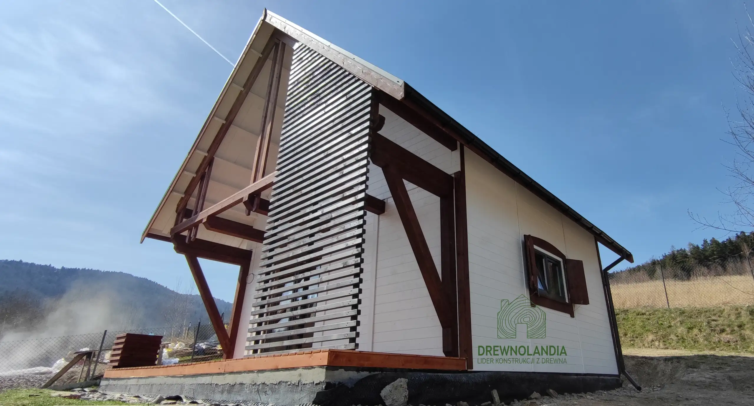 Domek rekreacyjny całoroczny CRA10 - 35m2