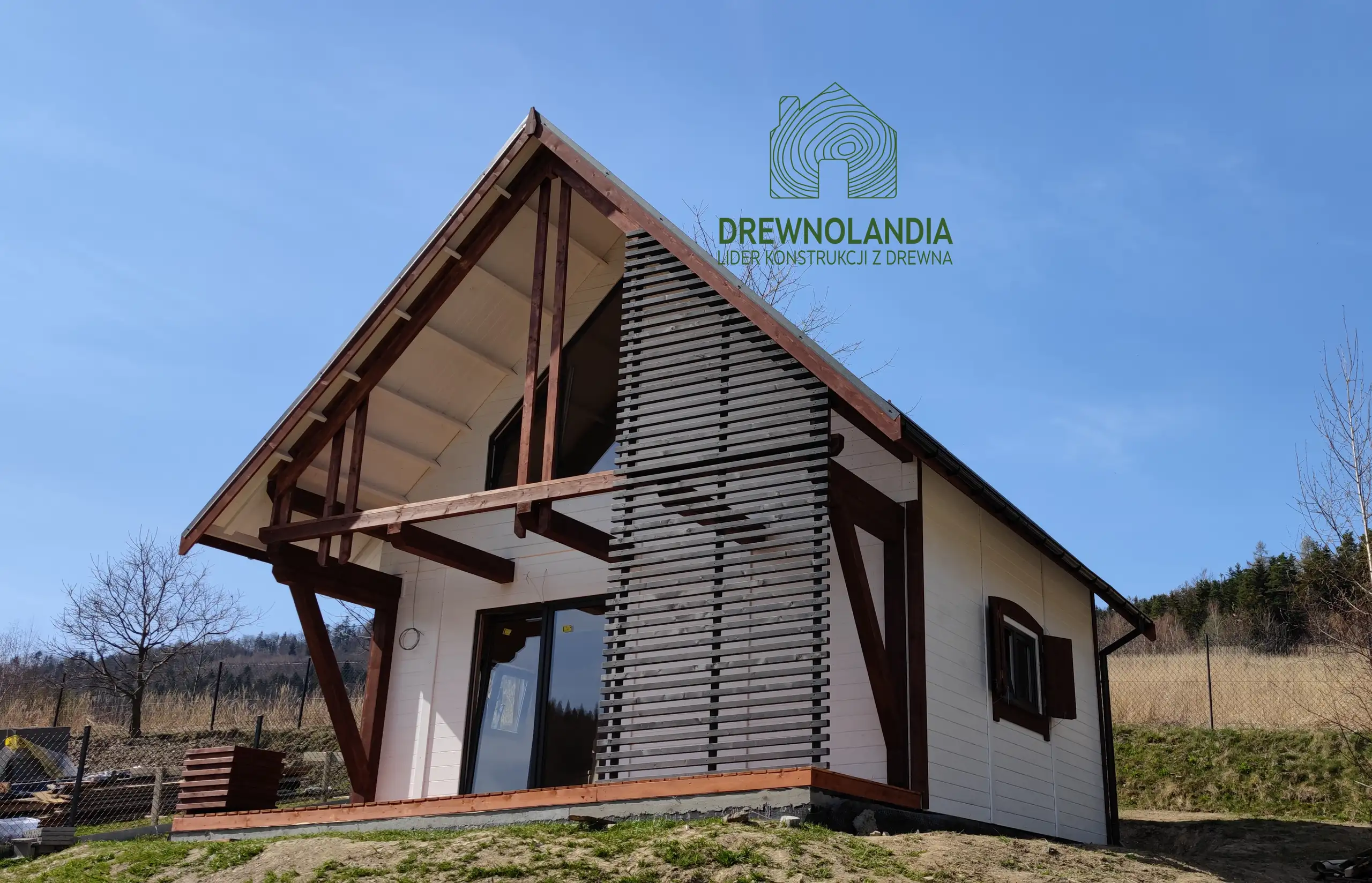 Domek rekreacyjny całoroczny CRA10 - 35m2