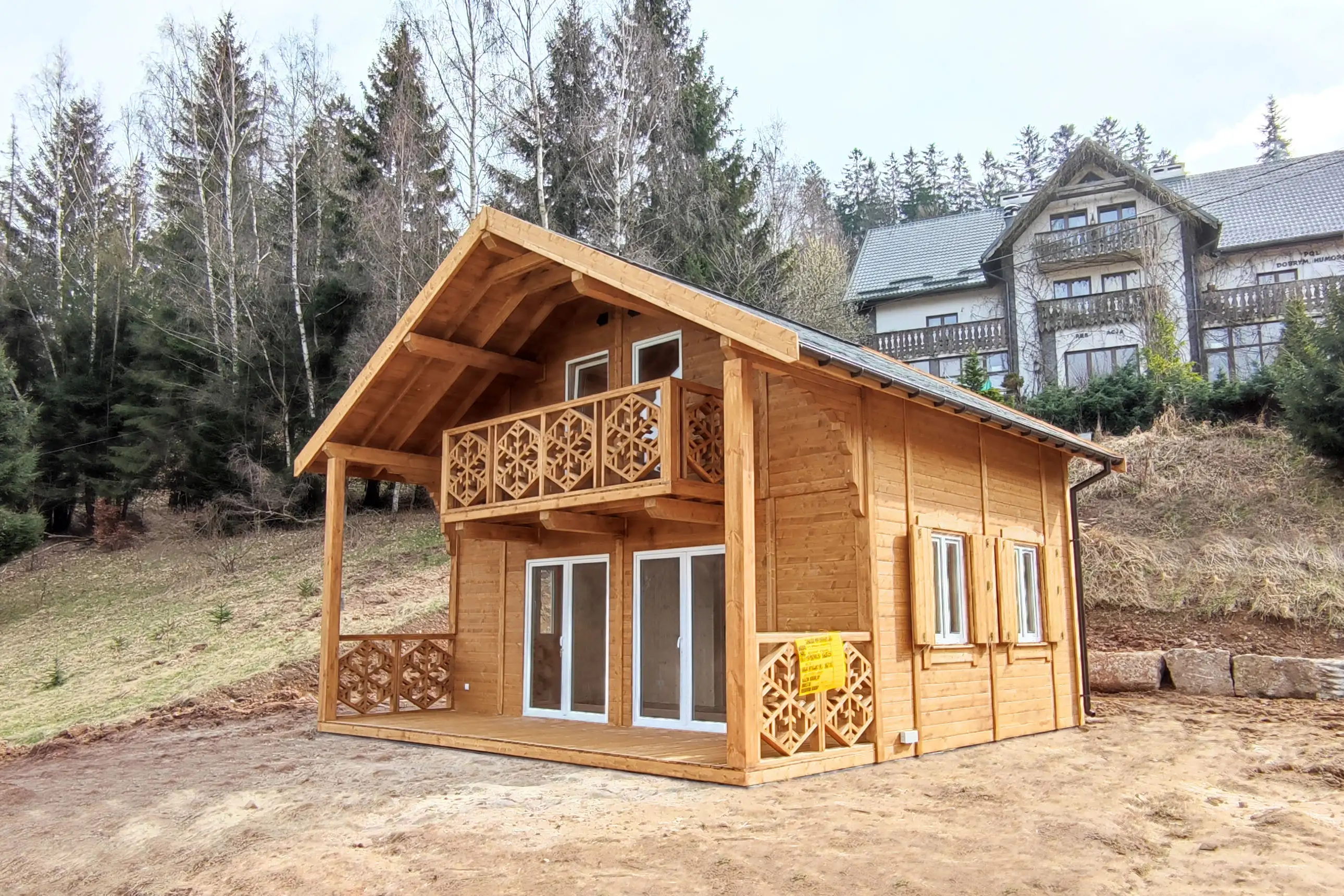 Domek rekreacyjny całoroczny CRP12 - 35m2