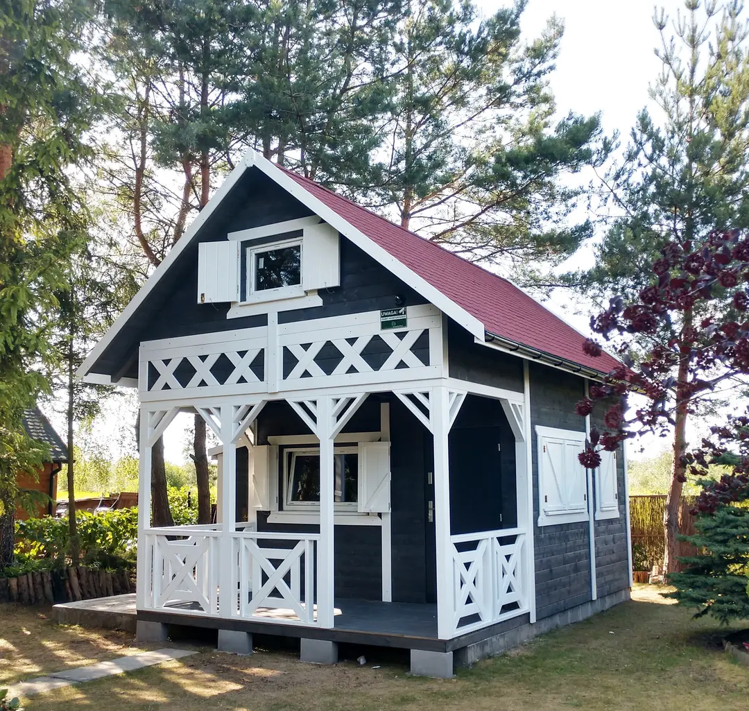 domek drewniany olaf