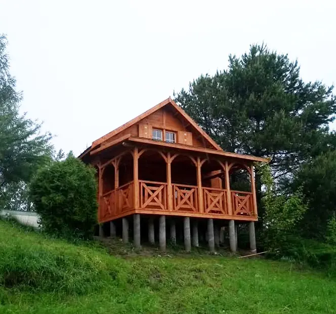 domek z tarasem Janusz