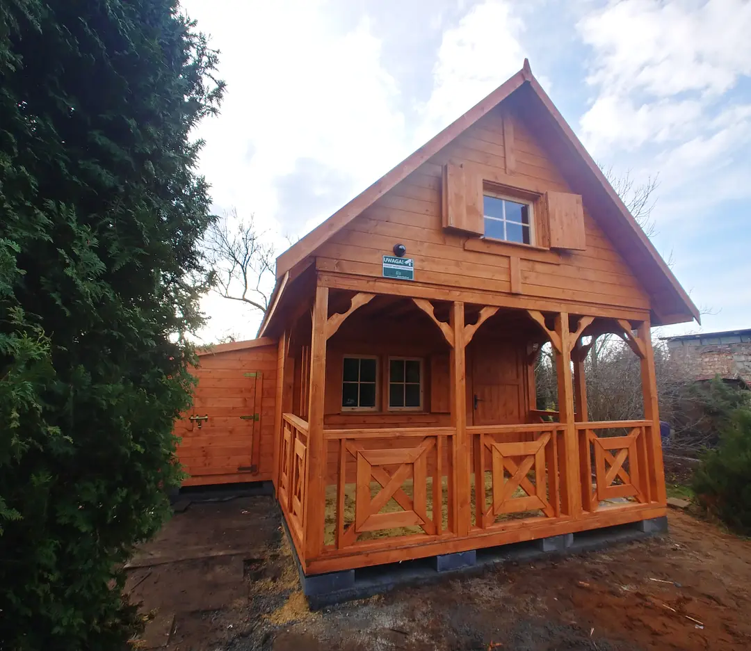 domek letniskowy z tarasem Amadeusz