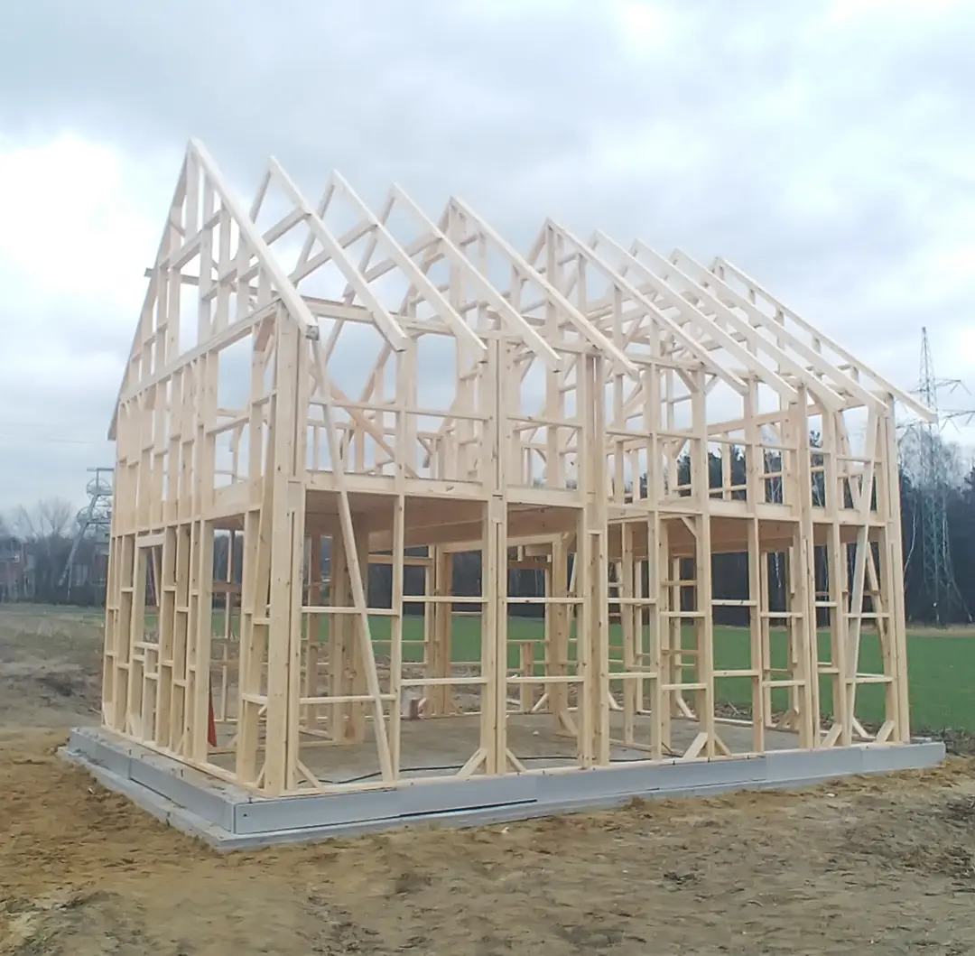 szkielet domku letniskowego