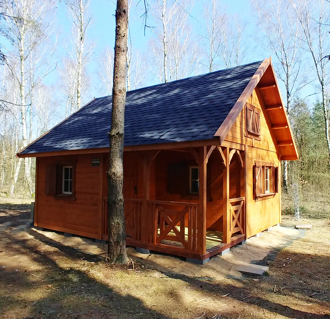 domek z tarasem Wiktor