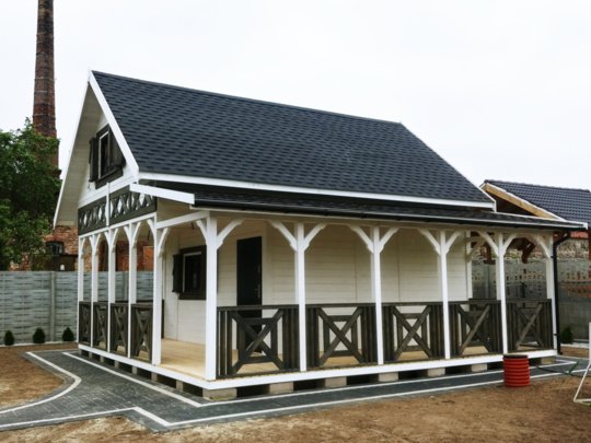Olaf 7x5m domek drewniany