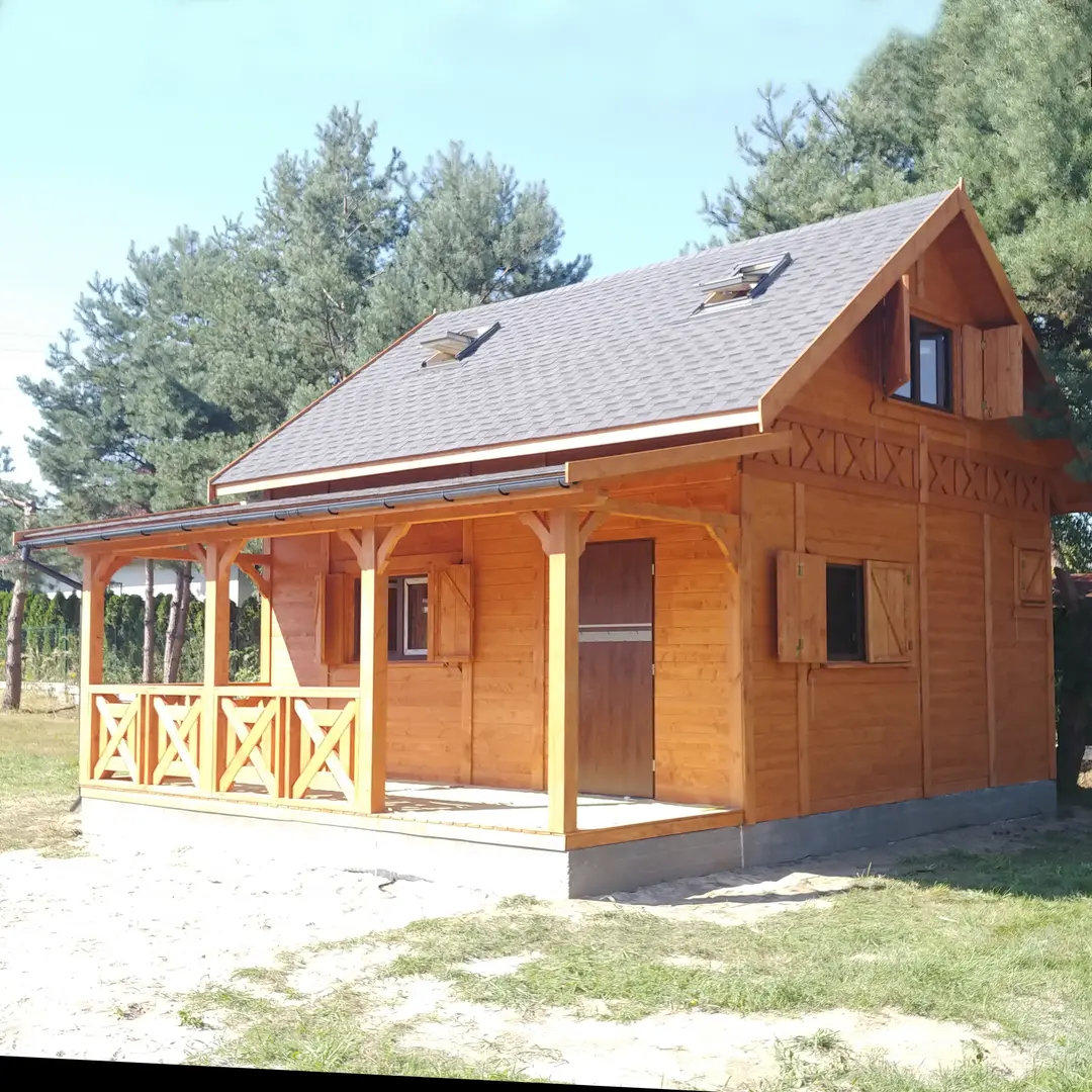 domek z tarasem Julian